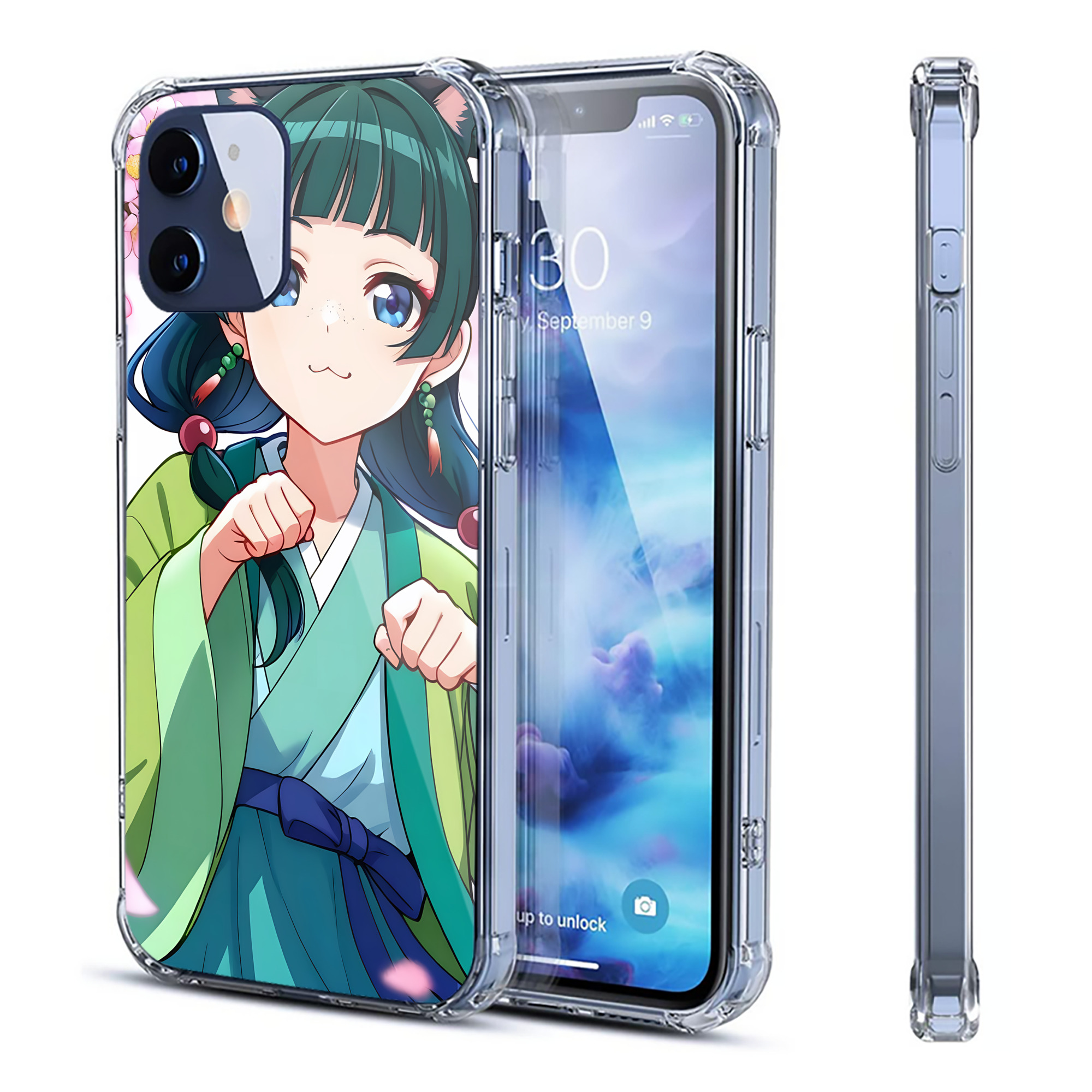 （画像用） 薬屋のひとりごと The Apothecary Diaries 【iPhone 12シリーズ対応】透明スマホケース（クリアソフトケース）